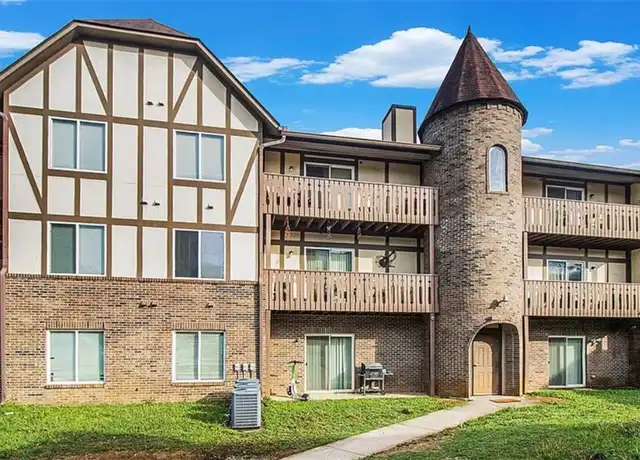 A picture of Camelot Condominiums where a man was fatally shot at in South Fulton, Georgia. Police are investigating the deadly shooting, which adds to the troubled history of violence and crime at the complex.