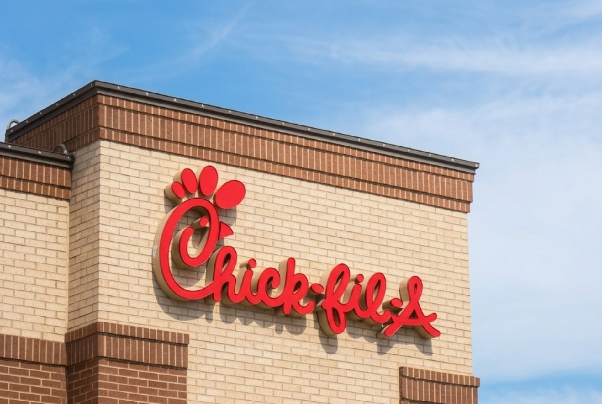 Chick-fil-A restaurant building used as an illustrative image for an Acworth Georgia stabbing report.